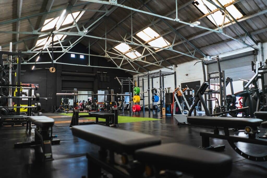 Photo Weightlifting equipment