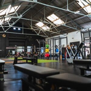 Photo Weightlifting equipment