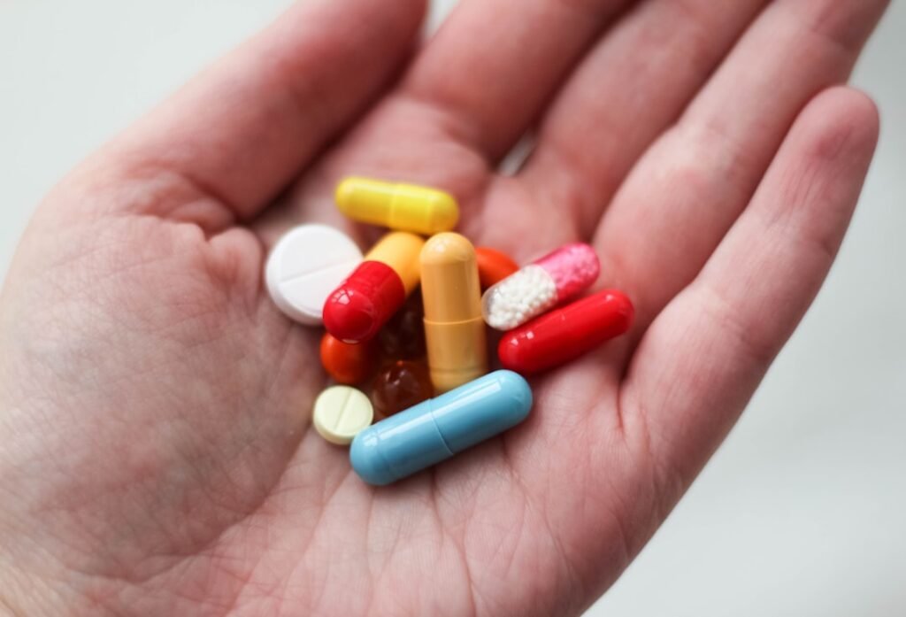 Photo CLA capsules