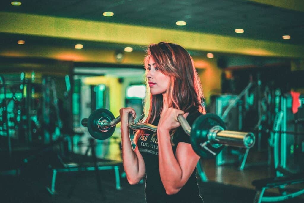 Photo Weightlifting session