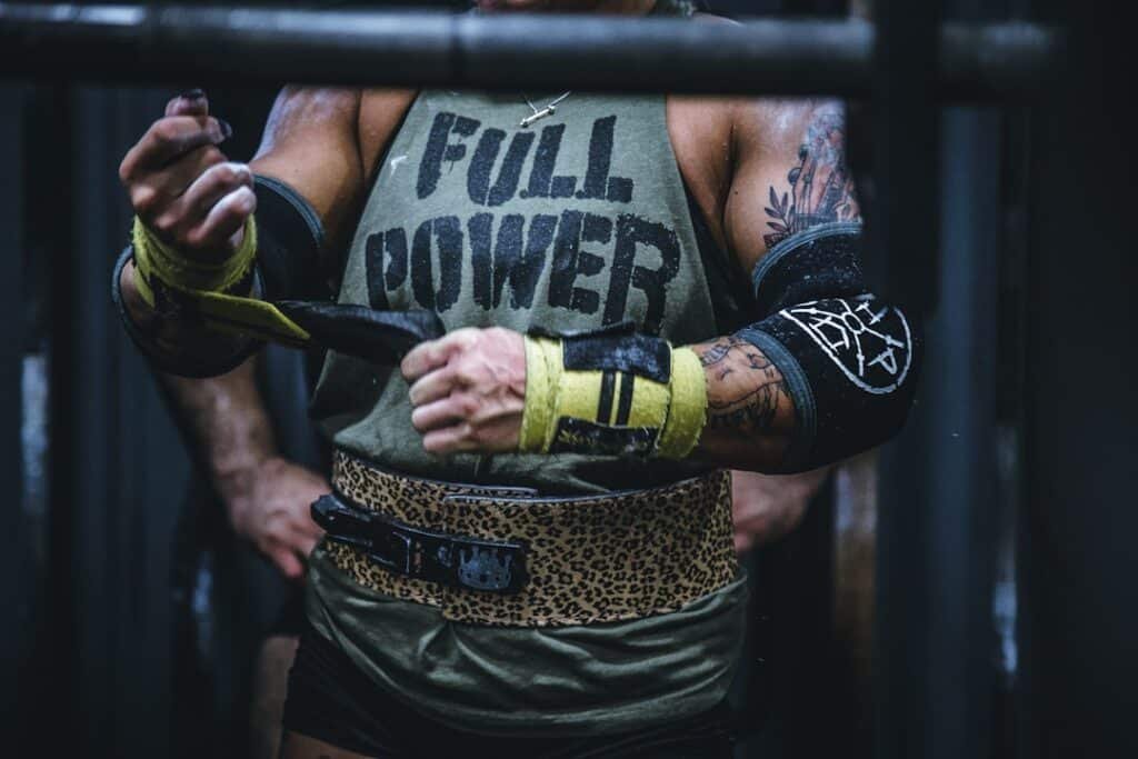 Photo Weightlifting session